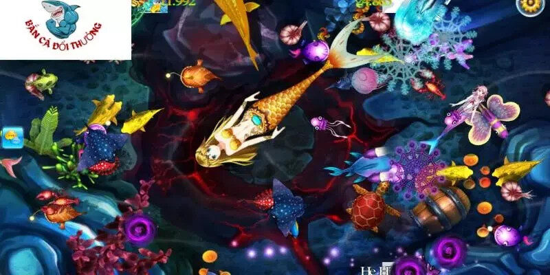 alt text: Hình ảnh giao diện game bắn cá máy xèng trên điện thoại