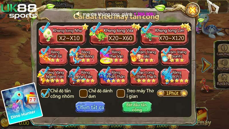 Chiến thuật bắn nhanh tiêu diệt nhiều khủng long trong Dino Hunter